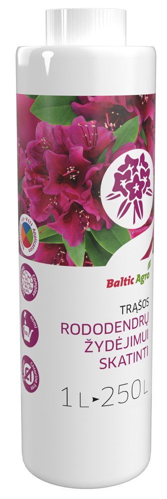 Koncentruotos skystos trąšos rododendrų žydėjimui skatinti, 1l
