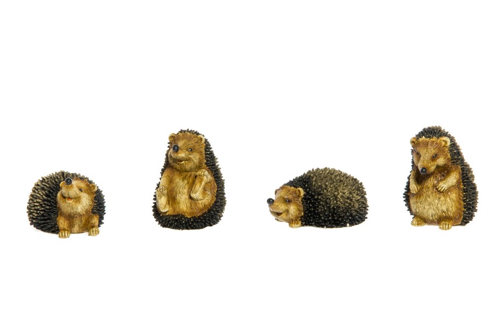 Sodo dekoracija 4Living EŽYS, rudos sp., 4 skirtingi dizainai, 8 x 8,5 x 10,5 cm.