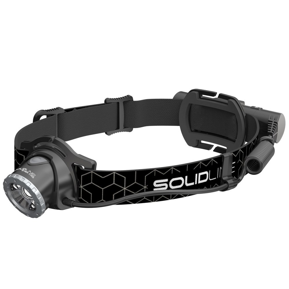 Galvos LED žibintuvėlis įkraunamas LEDLENSER Solidline SH6R, 7200K, 600lm, IP54