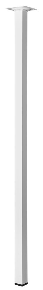 Baldų koja HETTICH, reguliuojama, balta spl., 700x25x25 mm, 1149