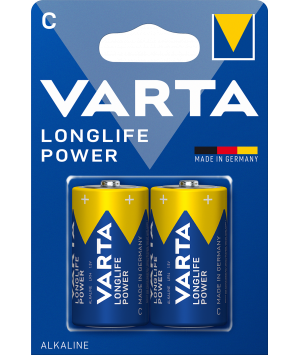 Maitinimo elementai VARTA LONGLIFE POWER, 2 vnt.