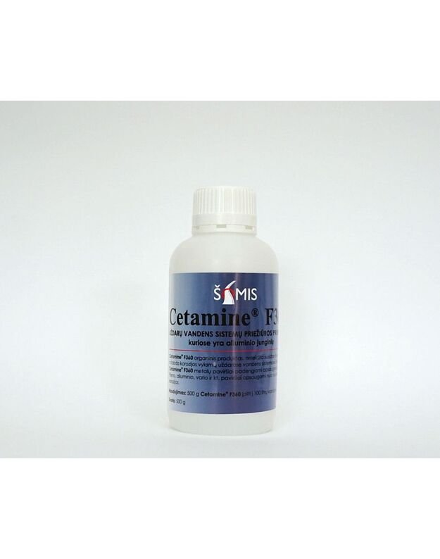 Antikorozinis skystis CETAMINE F360, uždaroms sistemoms su aliuminiu, 0,5kg