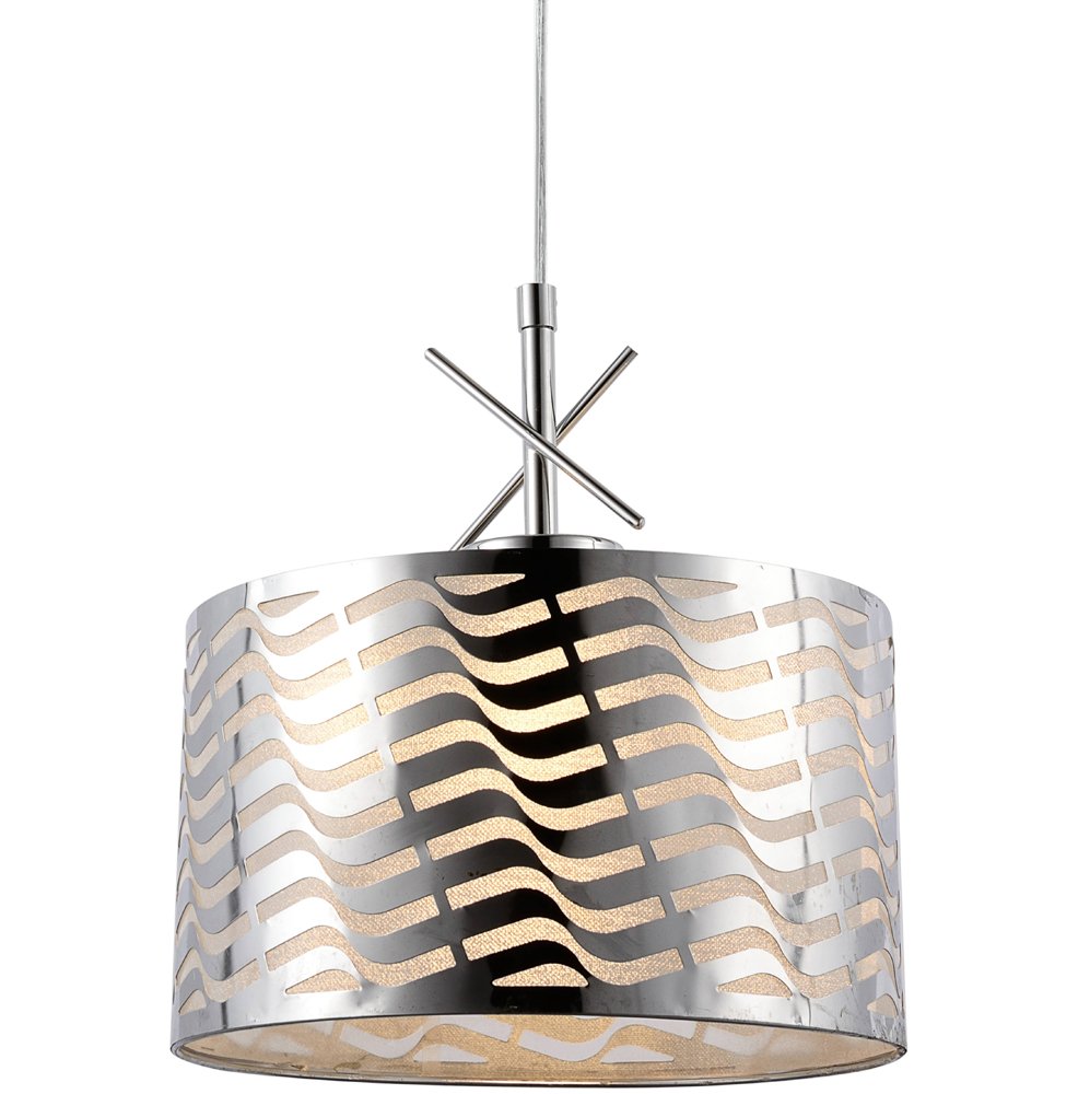 Pakabinamas šviestuvas G.LUX GT-680-1S, 60 W, 1 x E27, D25cm, chomo sp.