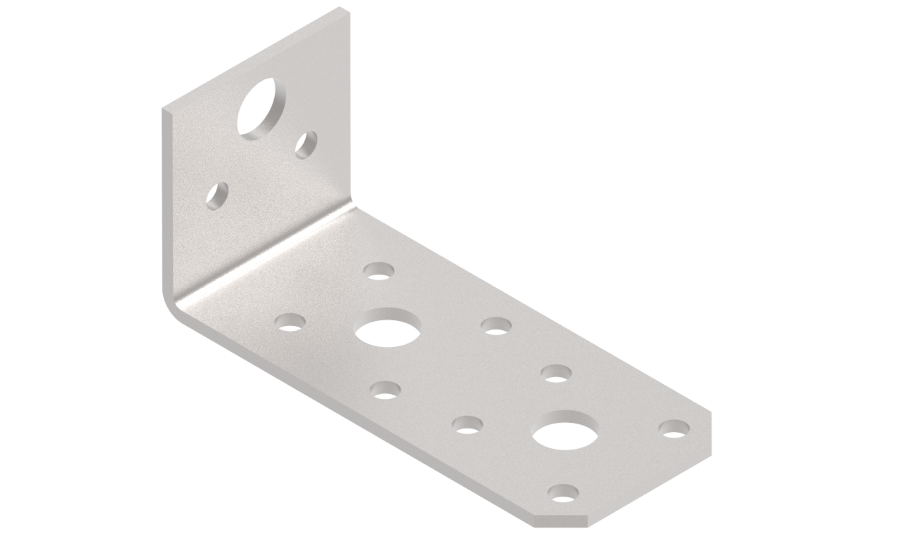 Kampas XIDO, 90 x 40 x 40 x 2,5 mm, 1 vnt.