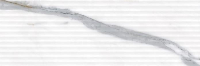 Dekoratyvinės plytelės CERSANIT, Blumarine White Structure Satin, 250 x 750 x 10 mm, 1,120 m2/dėž., spl. balto marmuro