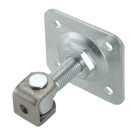 Vartų vyris INOVO, M20E, virinamas, chromo spalvos, 378