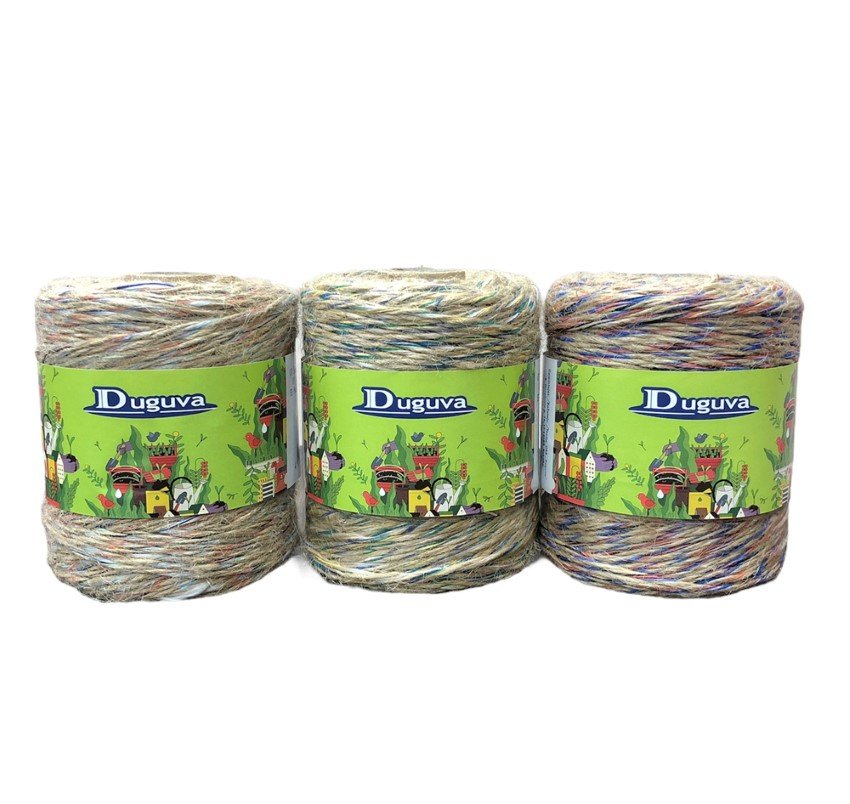 Špagatas DUGUVA, džiutas - sintetika, 0,3 kg