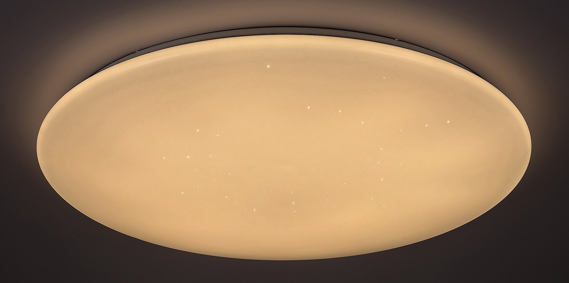 Lubinis LED šviestuvas RABALUX Danny 5445, 36W, 3000lm, 3000-6500K, skersmuo 400 mm, IP20, žvaigždėto dangaus efektas, nuotolinis valdymo pultelis, baltos spalvos