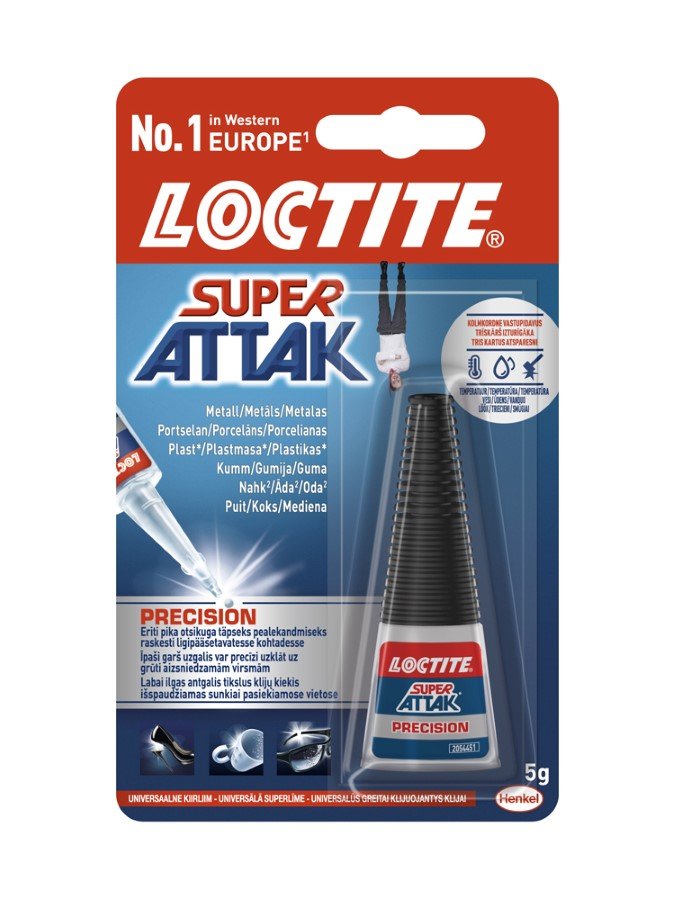 Klijai universalūs SUPER BOND Precesion, 5 gr