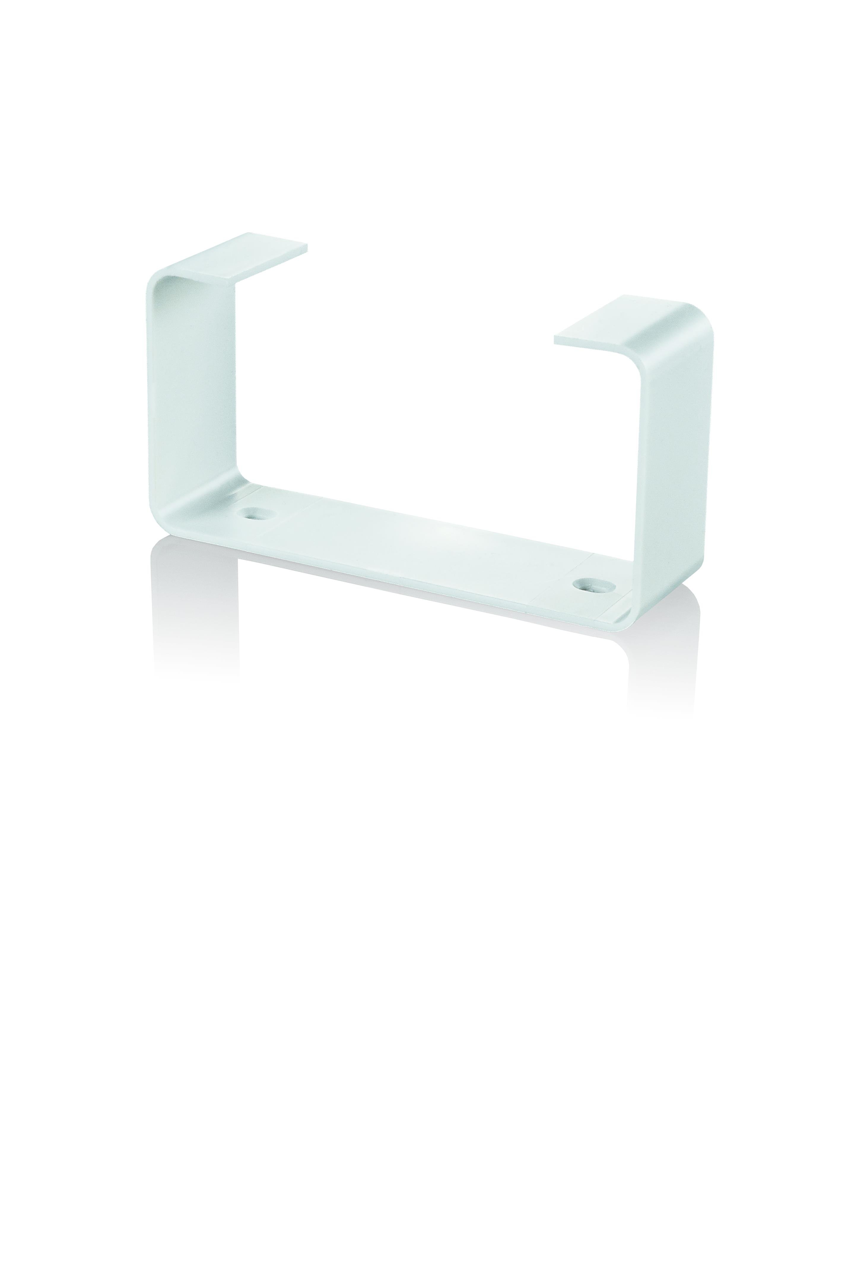 Laikiklis ortakiui PLASTIVENT, 55 x 110, ventiliacinis, plastikinis, baltas, 56P