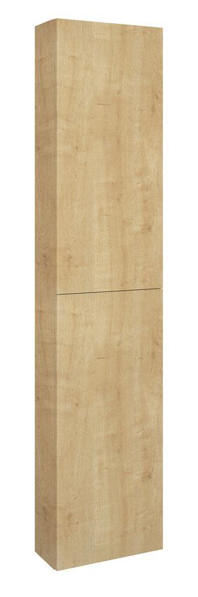 Vonios spintelė ELITA Column For All 40, 12,6 x 40 x 180 cm, ūkinė, pakabinama, 2D, "HAMILTON" ąžuolos spalvos, 169718