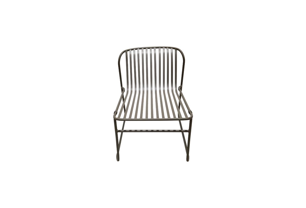 Lauko kėdė NOVELLY HOME MC19323C, iš plieno, su antikorozine danga, sp. šviesiai ruda, 700 x 560 x 620 mm