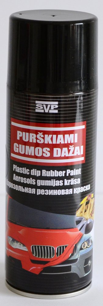 Automobiliniai dažai SVP Feesto Dip, Nr. 4, juodi, aerozoliniai, 400 ml