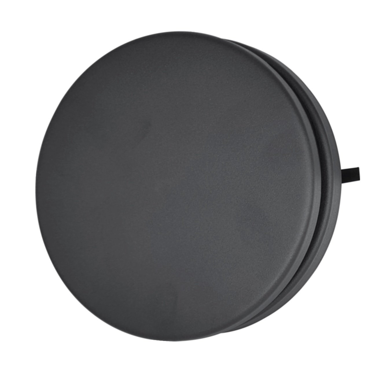 Difuzorius EUROPLAST DMKP100A, d100 mm, padavimo, antracito sp., metalinis