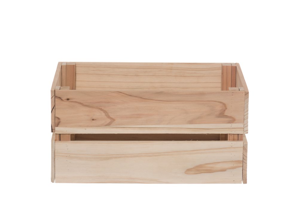 Daiktadėžė 4LIVING, medinė, 31 x 23 x 15 cm