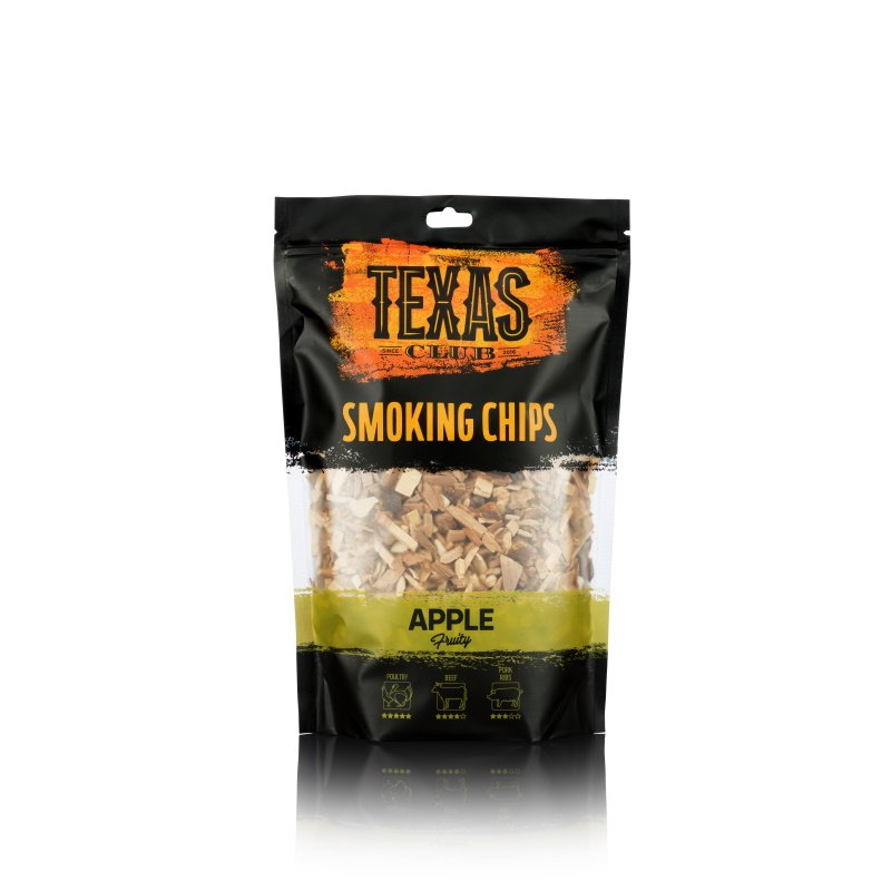 Medžio drožlės TEXAS CLUB, obelis, 1 L