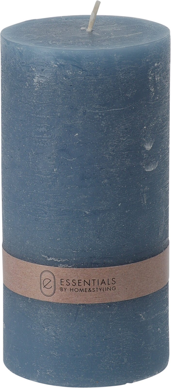 Žvakė - cilindras, 7 x 14 cm, mėlynos sp.