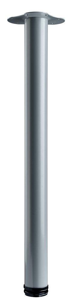 Baldų koja HETTICH, reguliuojama, aliuminio spl., d-60 mm, 700-730 mm, 1819