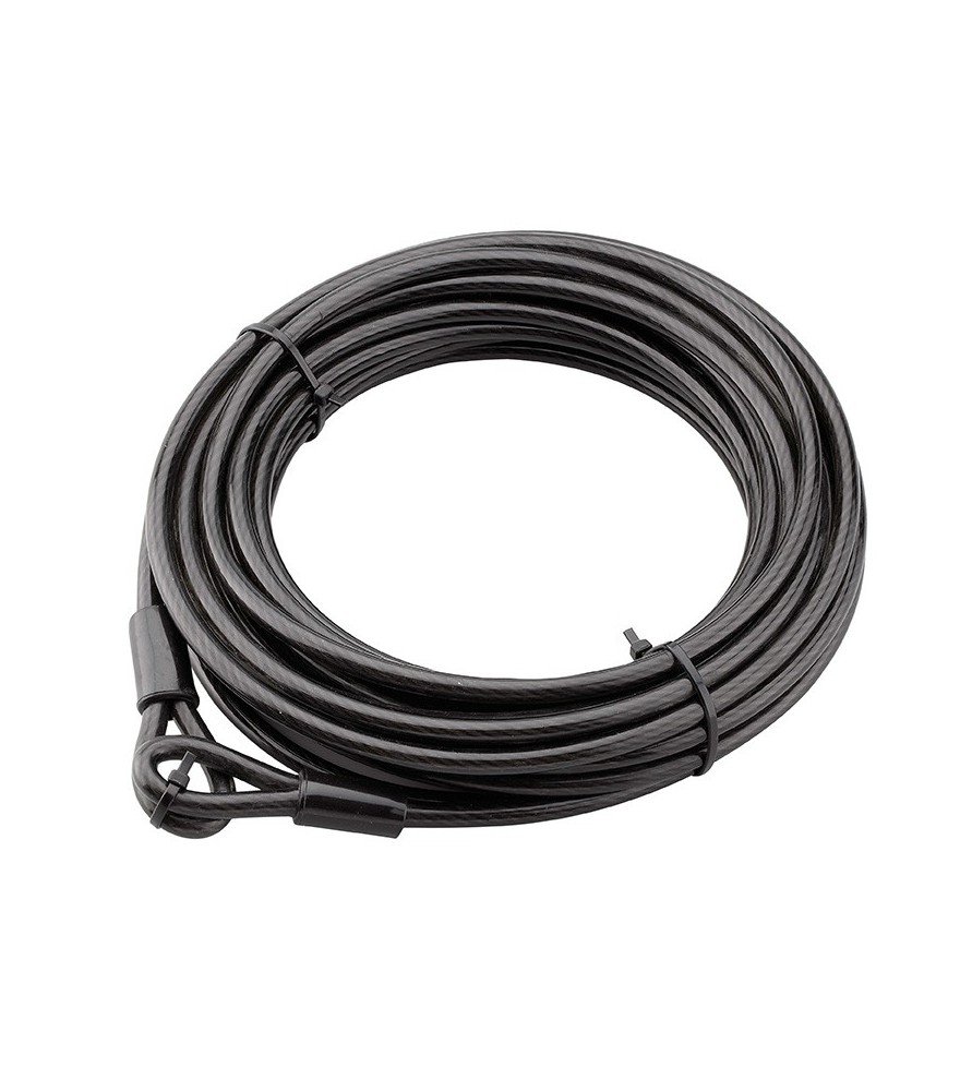 Trosas kabamajai spynai THIRARD Twisty, plieninis, dengtas PVC danga, Ø8 mm, 12000 mm, 308120