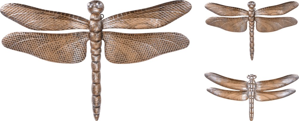 Sodo dekoracija metalinis laumžirgis, 2 skirtingi dizainai, 49 x 33 x 2 cm.