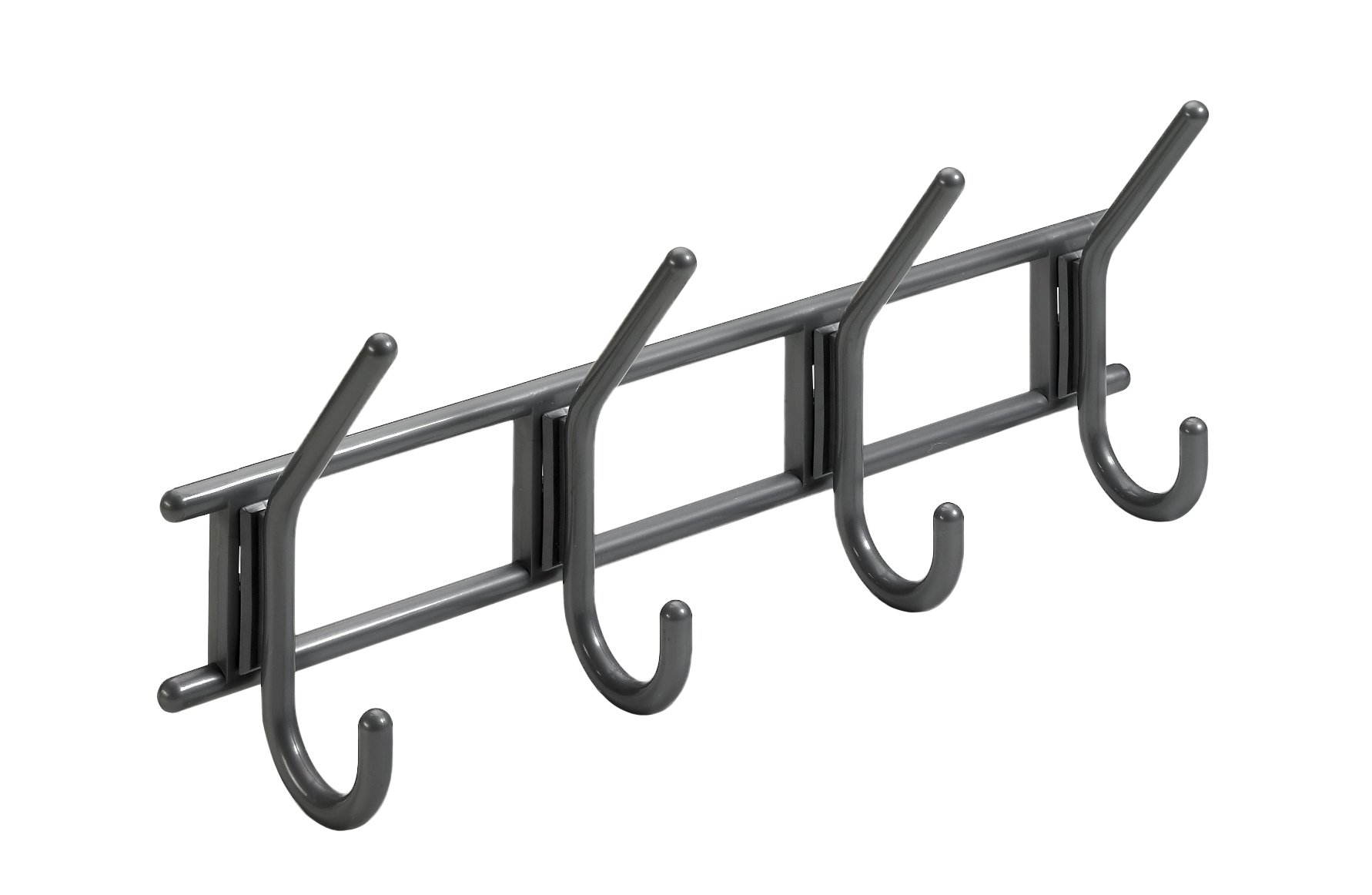 Kabykla HETTICH, 4 kabliukai plastikas, antracito sp, 5986