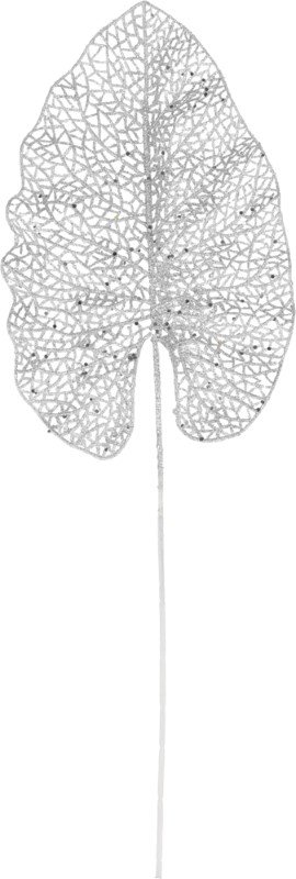 Dekoratyvinė šakelė, 67 cm, blizgi, sidabrinės sp.