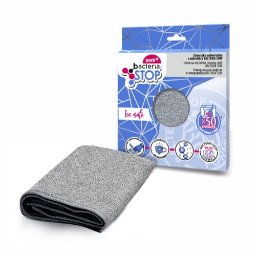 Šluostė universali mikrofibros YORK Bacteria Stop