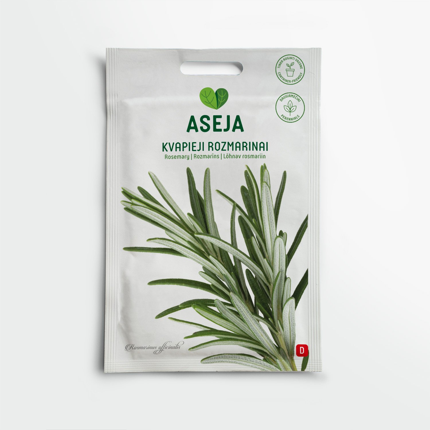 Kvapieji rozmarinai, ASEJA, 0,1 g, 10-0018 (D)