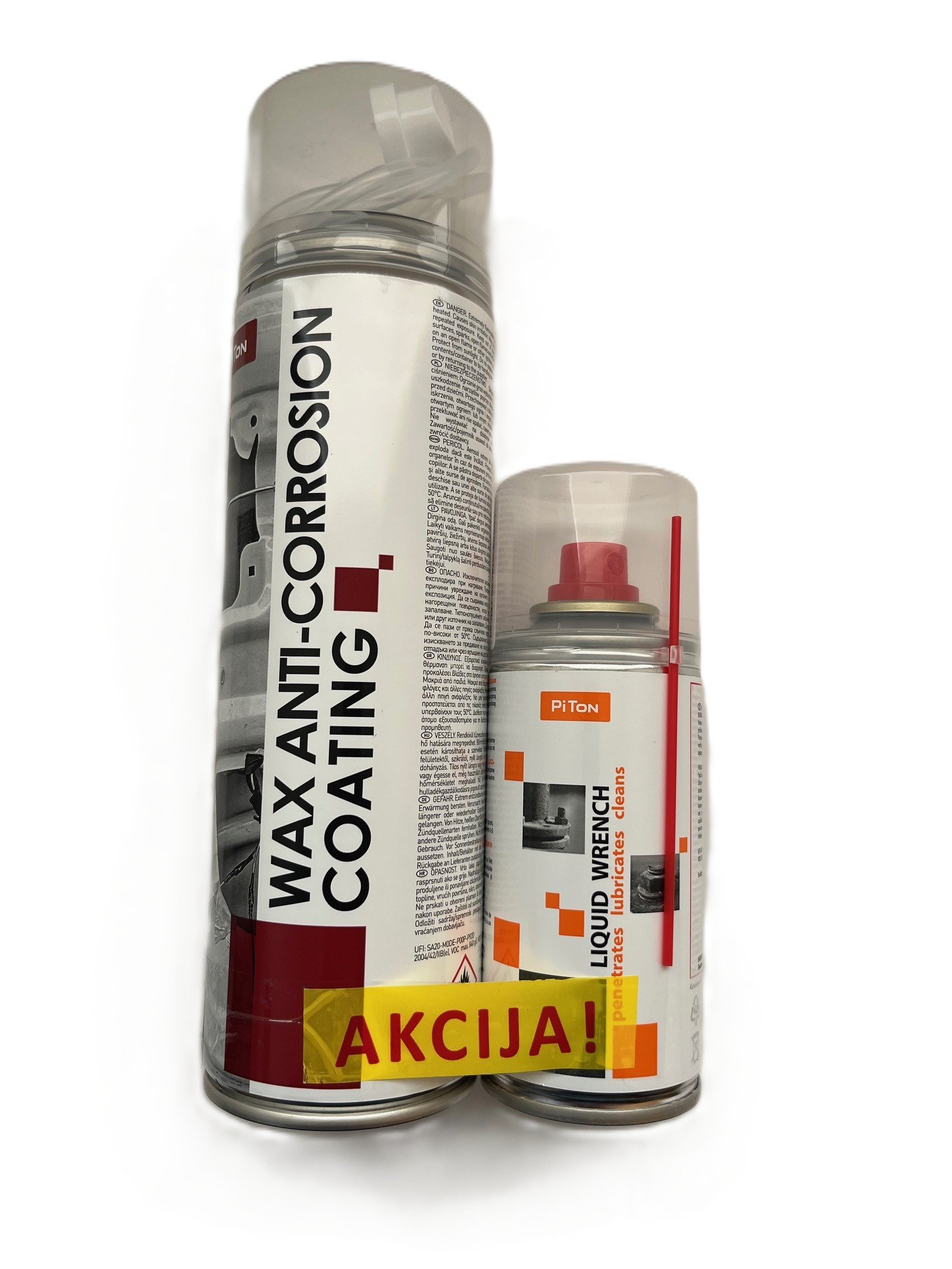 Rinkinys: Autokonservantas PITON Movil, 500 ml ir dovana Tepalas PITON, su rūdžių modifikatoriumi, 150 ml