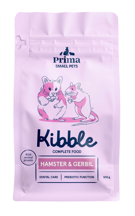 Maistas žiurkėnams ir smiltpelėms PRIMASMALL PETS, visavertis, 500g