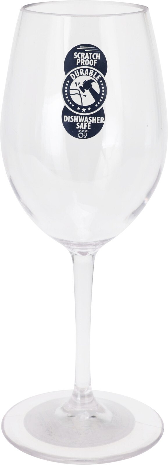 Taurė vynui, 330 ml, plastikas