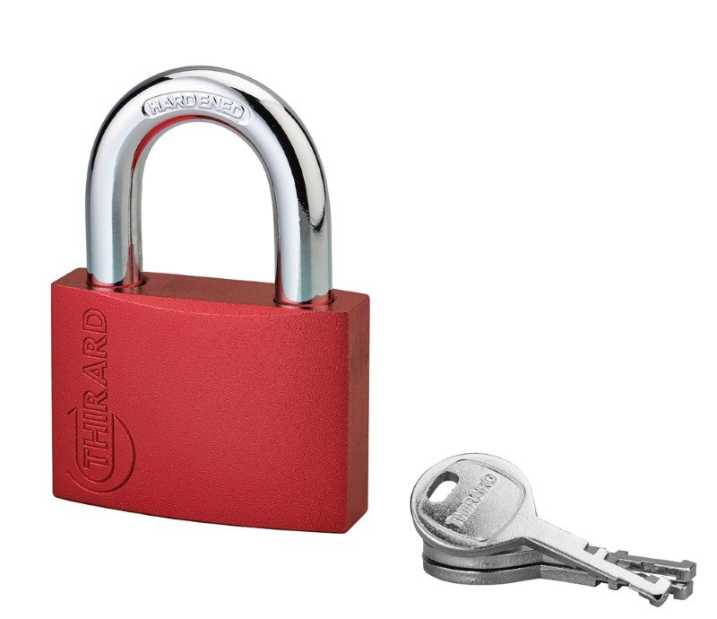 Pakabinama spyna THIRARD, Colorful 60 mm, 3 raktai, 293835