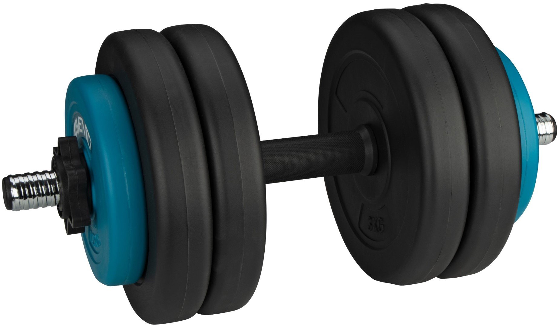 Hantelis keičiamo svorio AVENTO 42DF, 15 kg