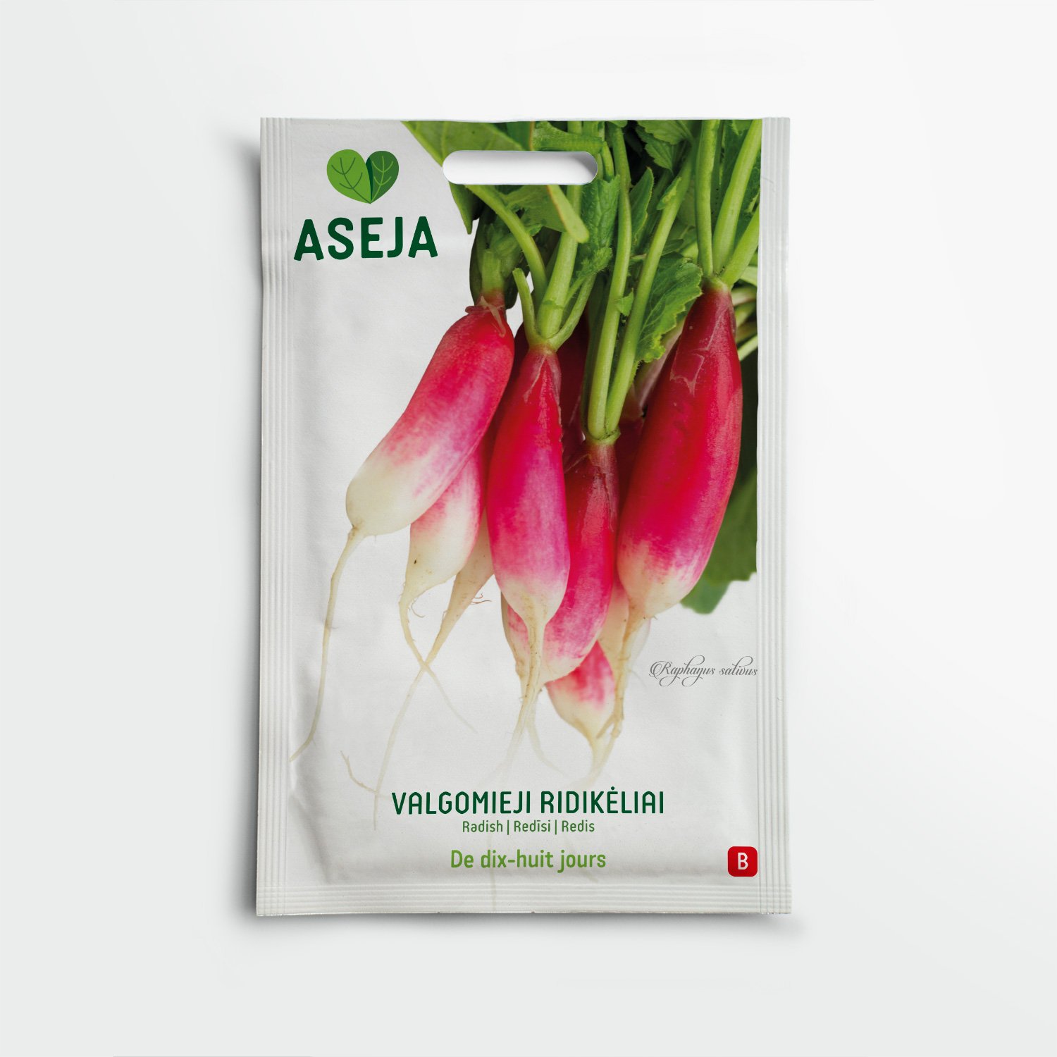 Valgomieji ridikėliai De dix-huit jours, ASEJA, 2 g, 20-0138 (B)