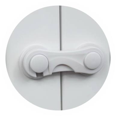 Spintelių durelių užraktas KIDS CARE, 2 vnt.