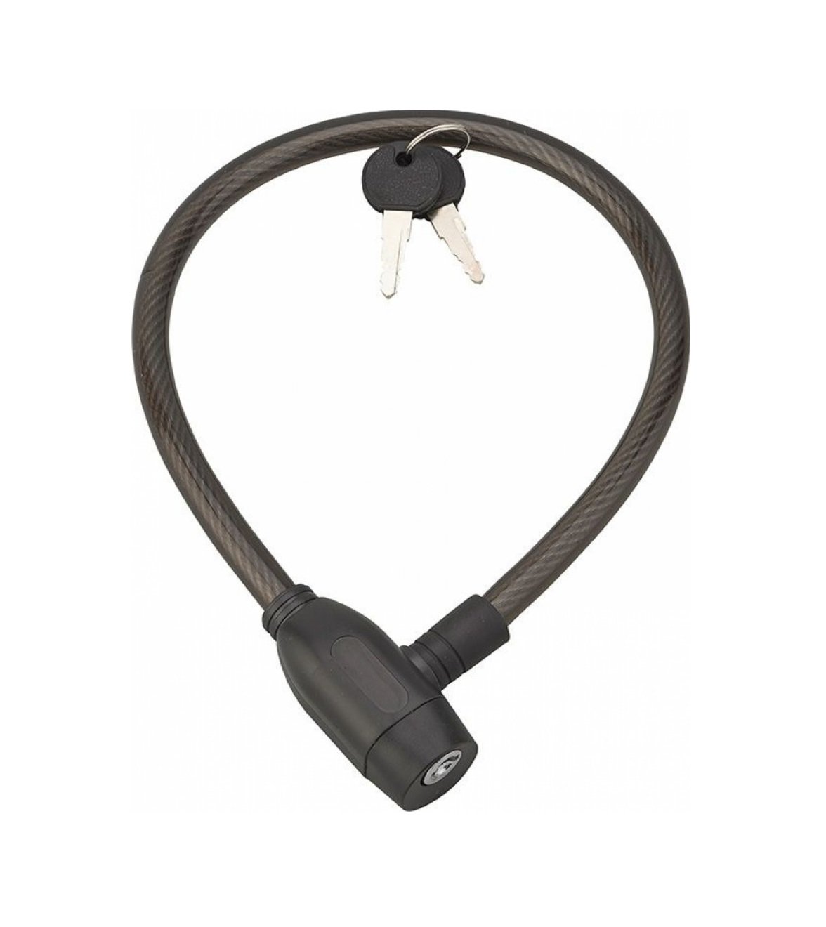 Dviračio spyna THIRARD Twisty, 2 raktai, d-12 mm, 600 mm, 301118