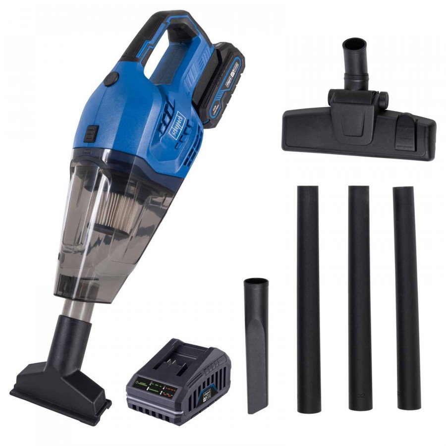 Akumuliatorinis dulkių siurblys SCHEPPACH C-HVC150-X SET S