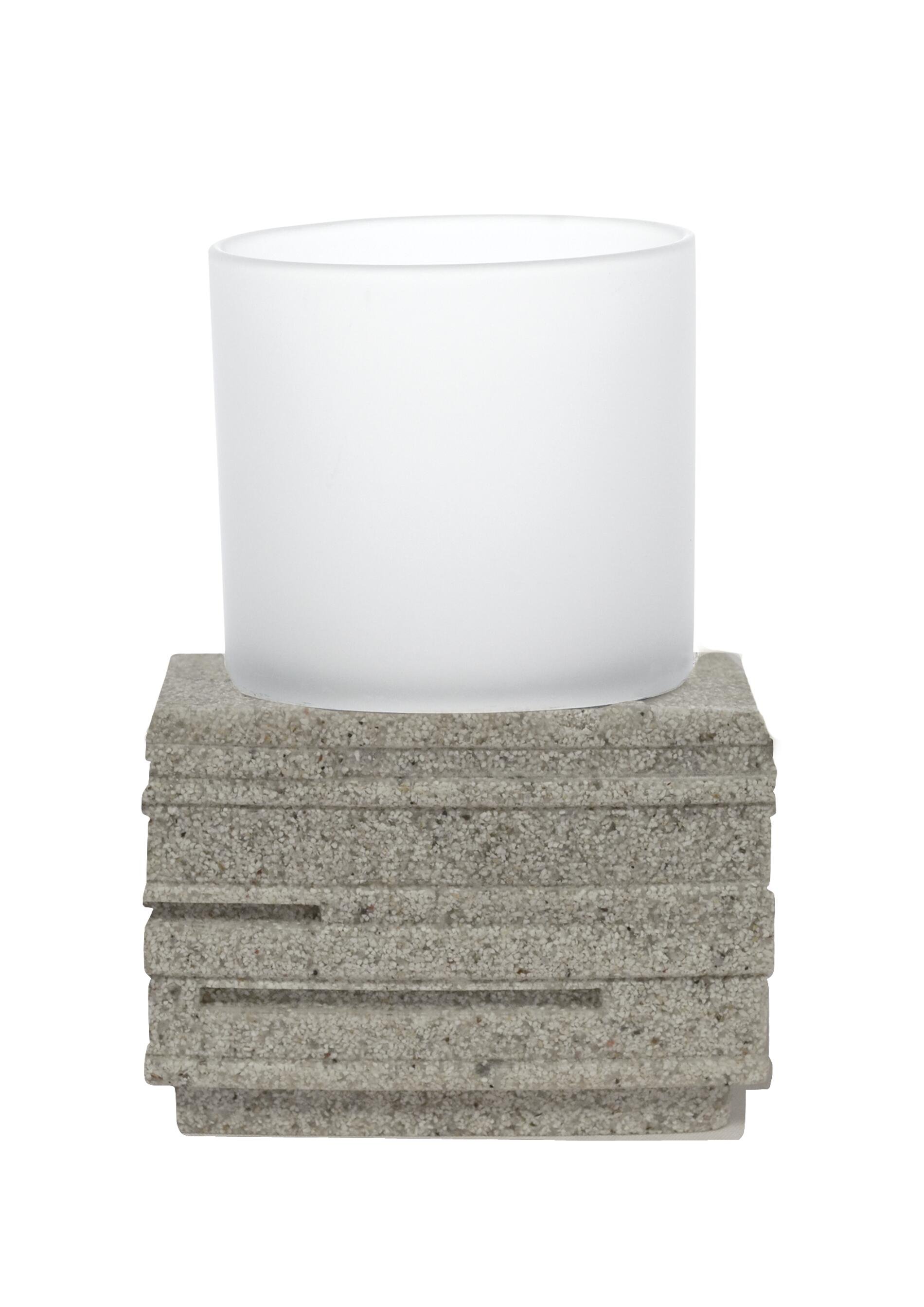 Stiklinė RIDDER Brick, pastatoma, "ecru" spalvos, 22150111