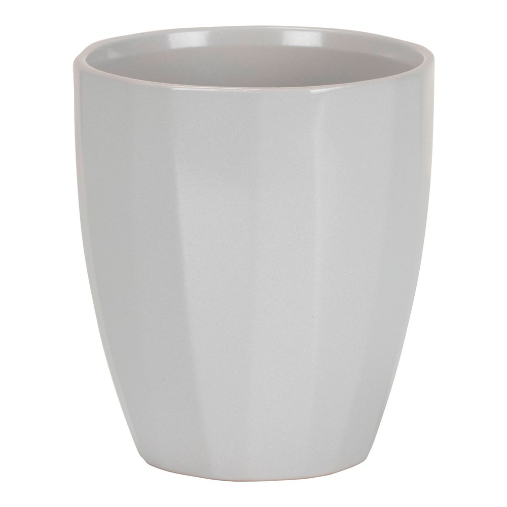 Kambarinis keraminis vazonas SCHEURICH, GREY ELEGANCE (639/14), pilkos sp., skersmuo 14 cm.