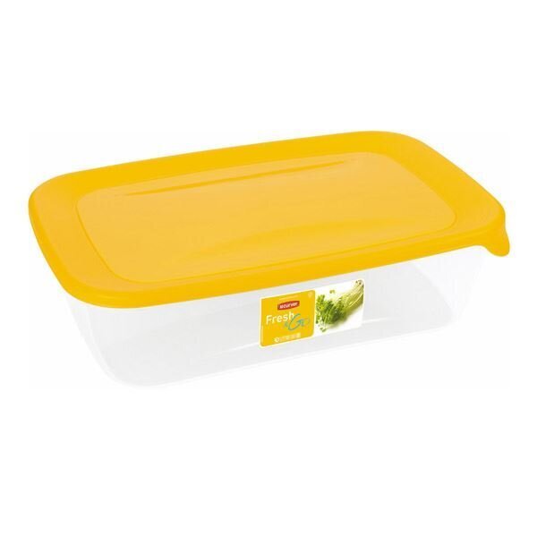 Produktų laikimo indas su dangteliu CURVER Fresh&Go, oražinės sp., 2 l