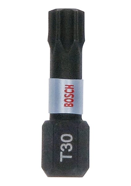 Smūginiai sukimo antgaliai BOSCH Impact T30, 25 vnt.