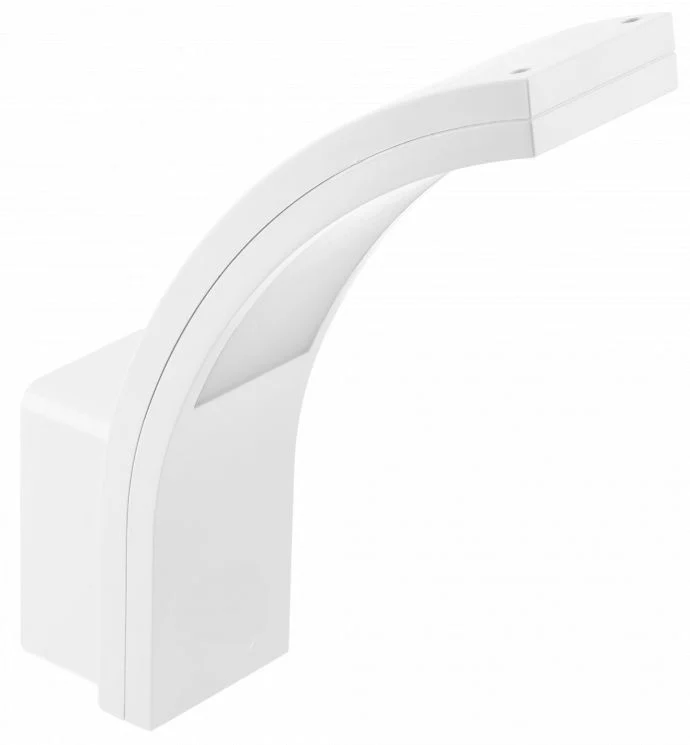 Lauko šviestuvas GTV Paris, LED 10 W, 220-240V, 4000 K, 900 lm, IP54, 140°, sieninis, aliuminis, baltos sp., 225 x 66 x 187 mm