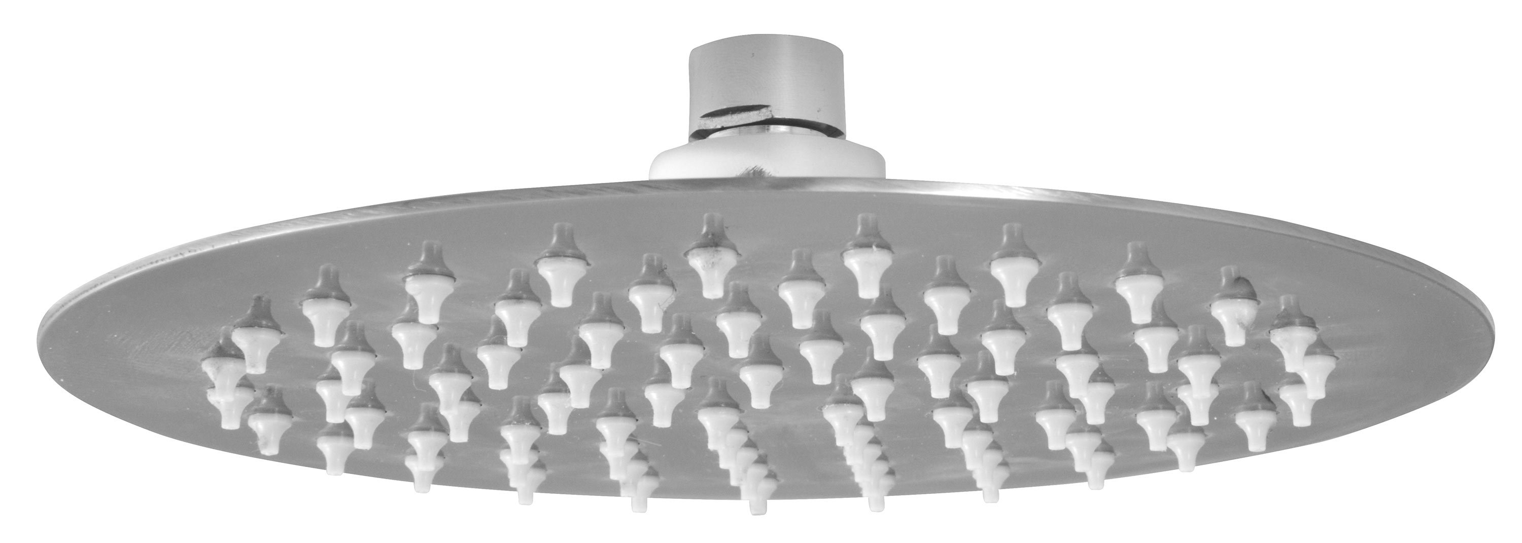 Dušo galvutė FERRO Slim Dsn03, D-200 mm, nerūdijančio plieno, chromuota