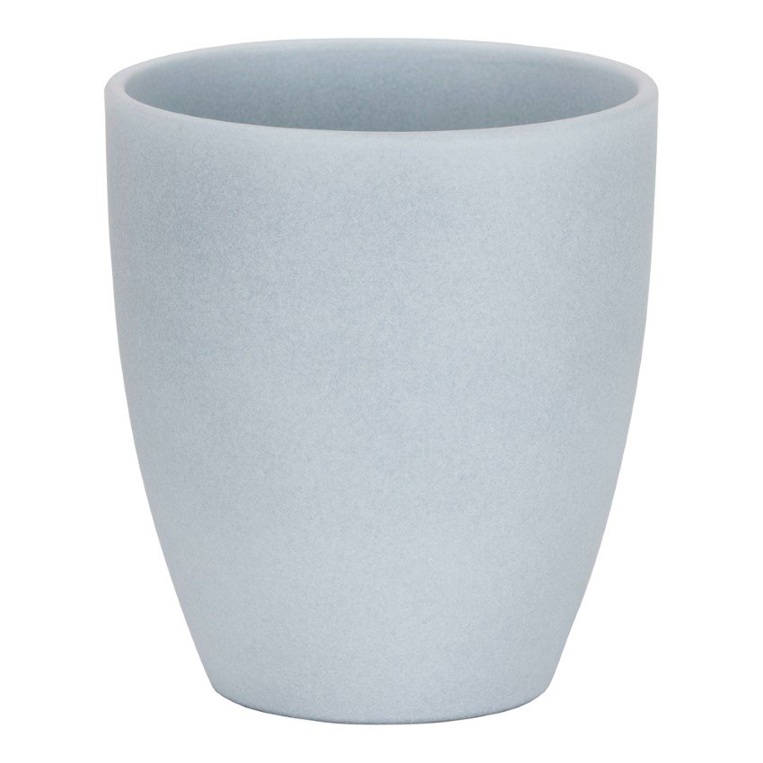 Kambarinis keraminis vazonas orchidėjai SCHEURICH, GREY STONE (620/15), pilkos sp., skersmuo 15 cm.