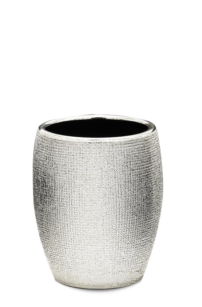 Stiklinė RIDDER Lucida, pastatoma, sidabrinės spalvos, keramika