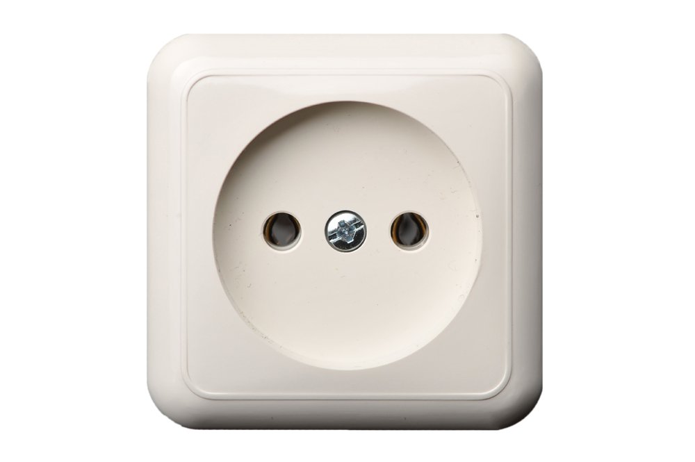 Kištukinis lizdas LIREGUS Delta, 1 vietos, paviršinis, baltos sp., be įžeminimo, PKL 10-002.Delta/B