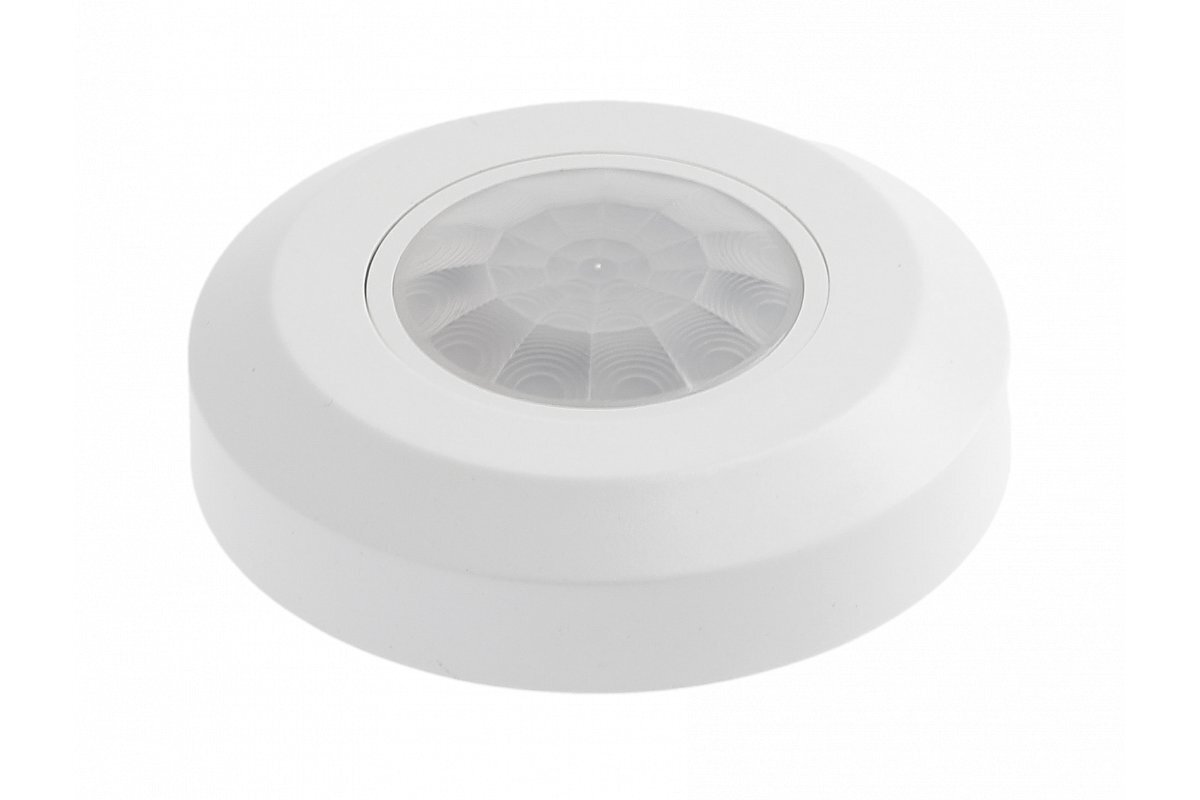 Judesio jutiklis GTV Cr-Cr8000-00, IP44, 360 laipsnių, 8 m, 2000W, 220-240V, PIR sensorius,  tinkamas naudoti su LED šviestuvais, 20 x 76 mm, baltos sp.