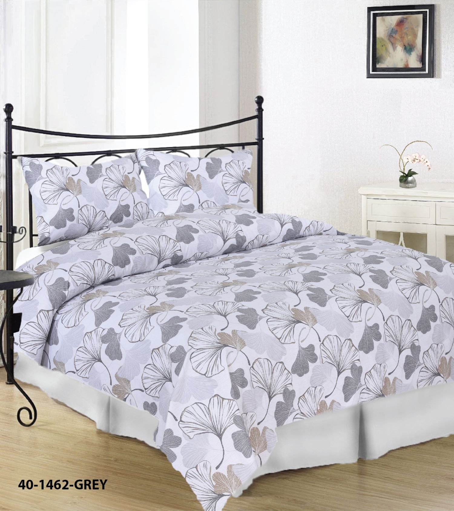 Patalynės komplektas Spalvotas Sapnas, 140 x 200, 50 x 70/20 cm, pilka sp.