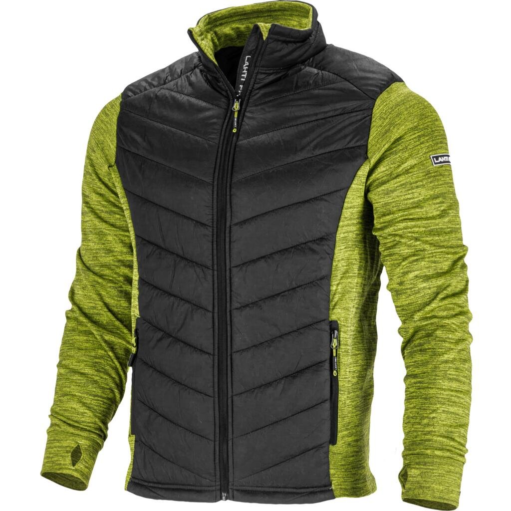 Džemperis LAHTI PRO, pašiltintas, žaliai juoda spalva, M dydis, CE