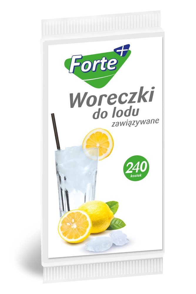 Ledukų šaldymo maišeliai FORTE+, 240 kubelių